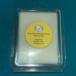 Fresh Lemon 1 Pack Wax Melts Miss Val’s Heavenly Scent